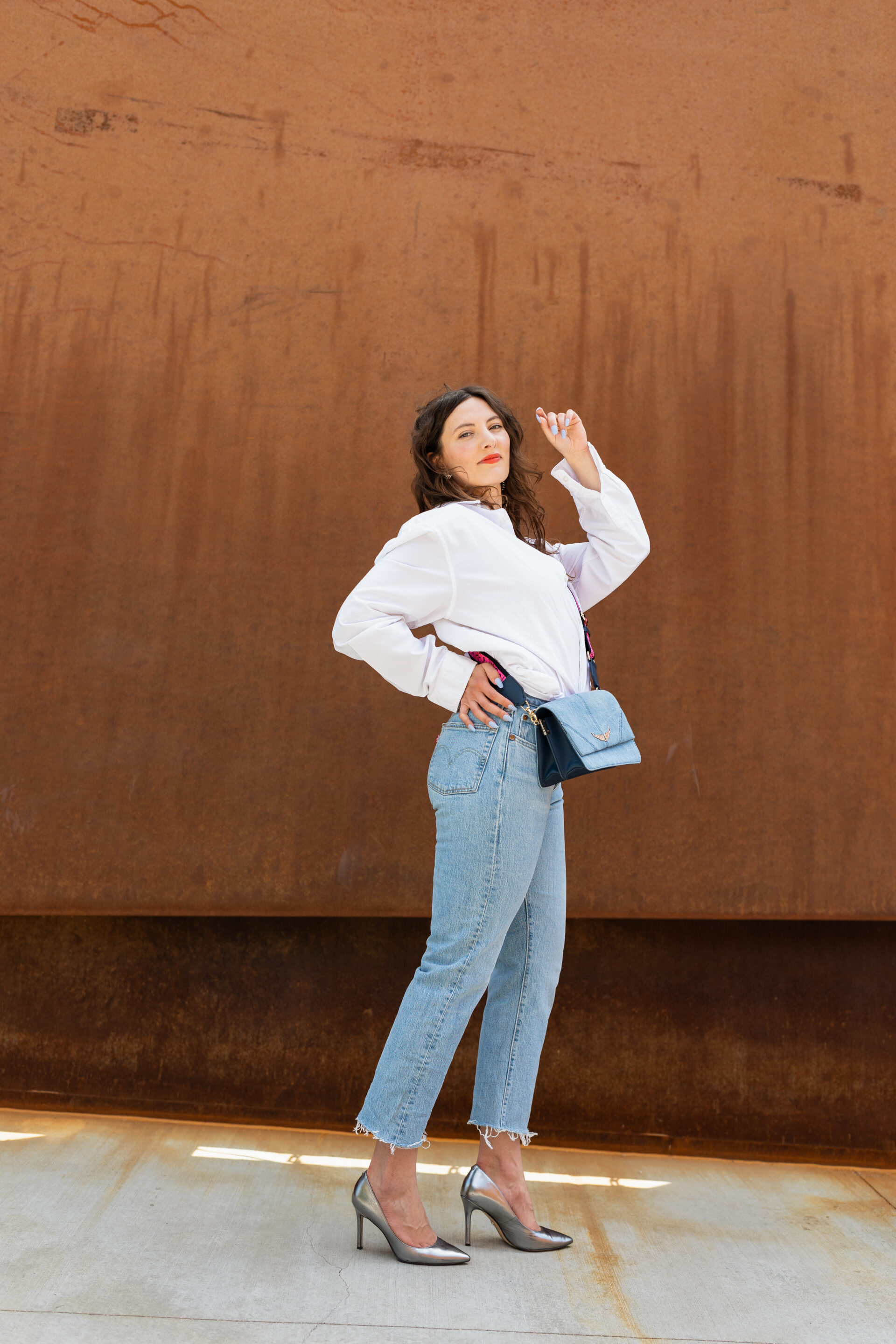 Denim Fashion Photoshoot | Sustainable Thrifted Editorial - PunkMed