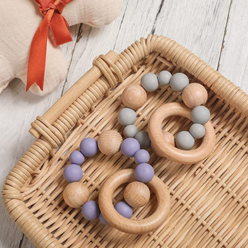 Eco-Friendly Baby Shower Gift - Teething Rings
