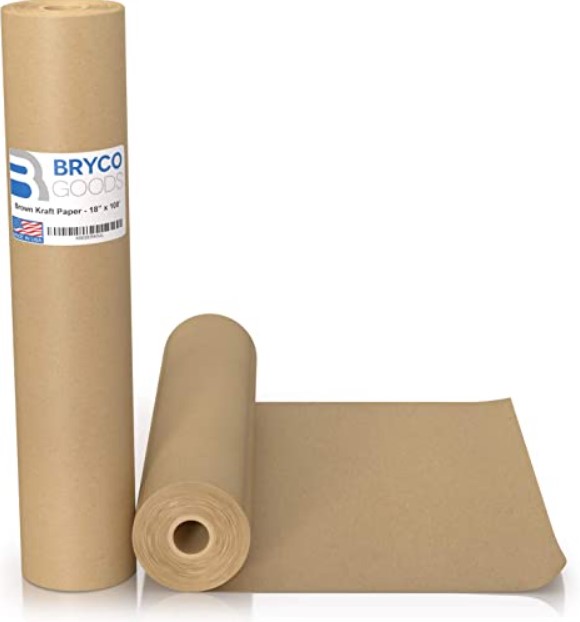 Eco-Friendly Christmas Wrapping Paper - Brown paper for DIY wrapping paper