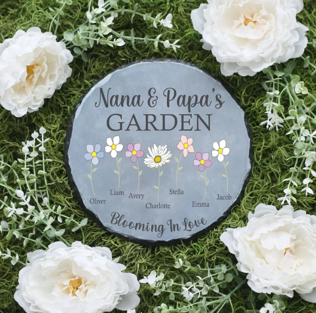 gardening gifts for men - pavers stone customized