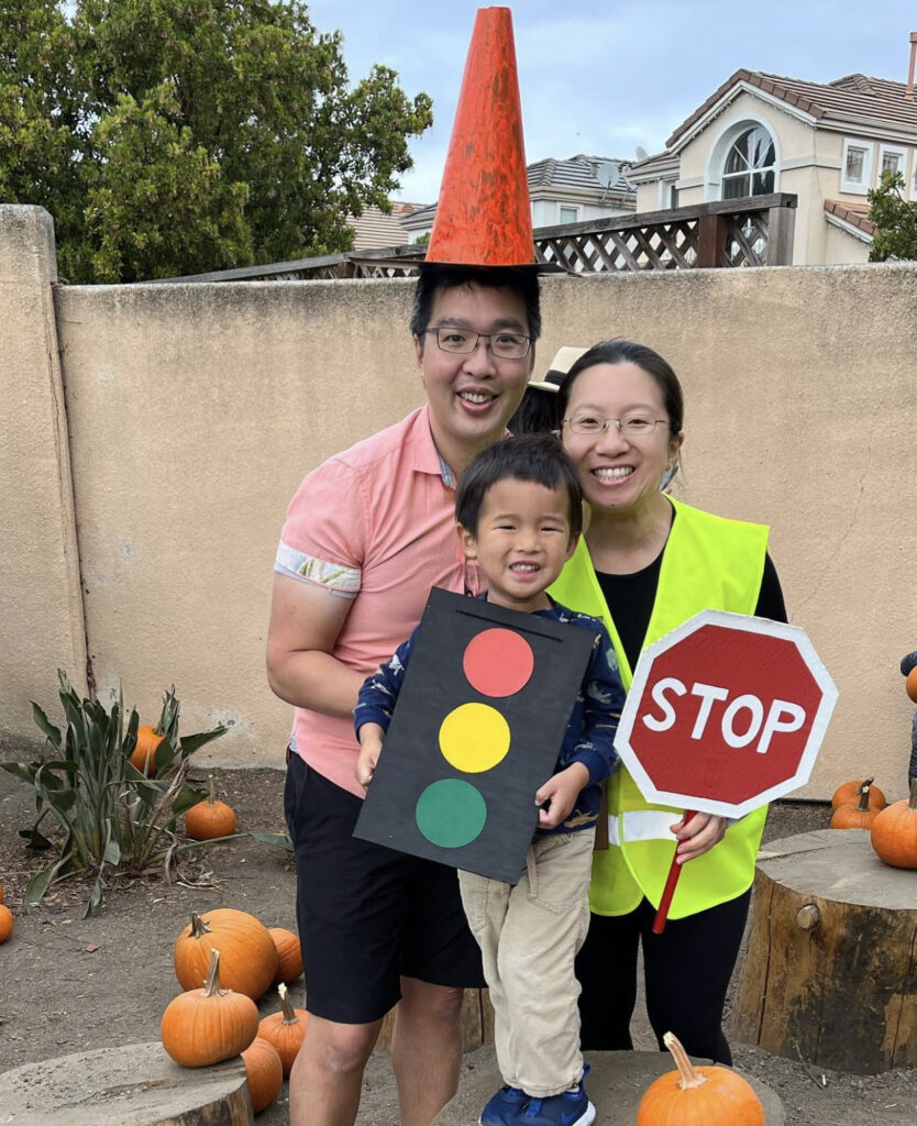DIY Family Halloween Costume Idea: Traffic Group Costume