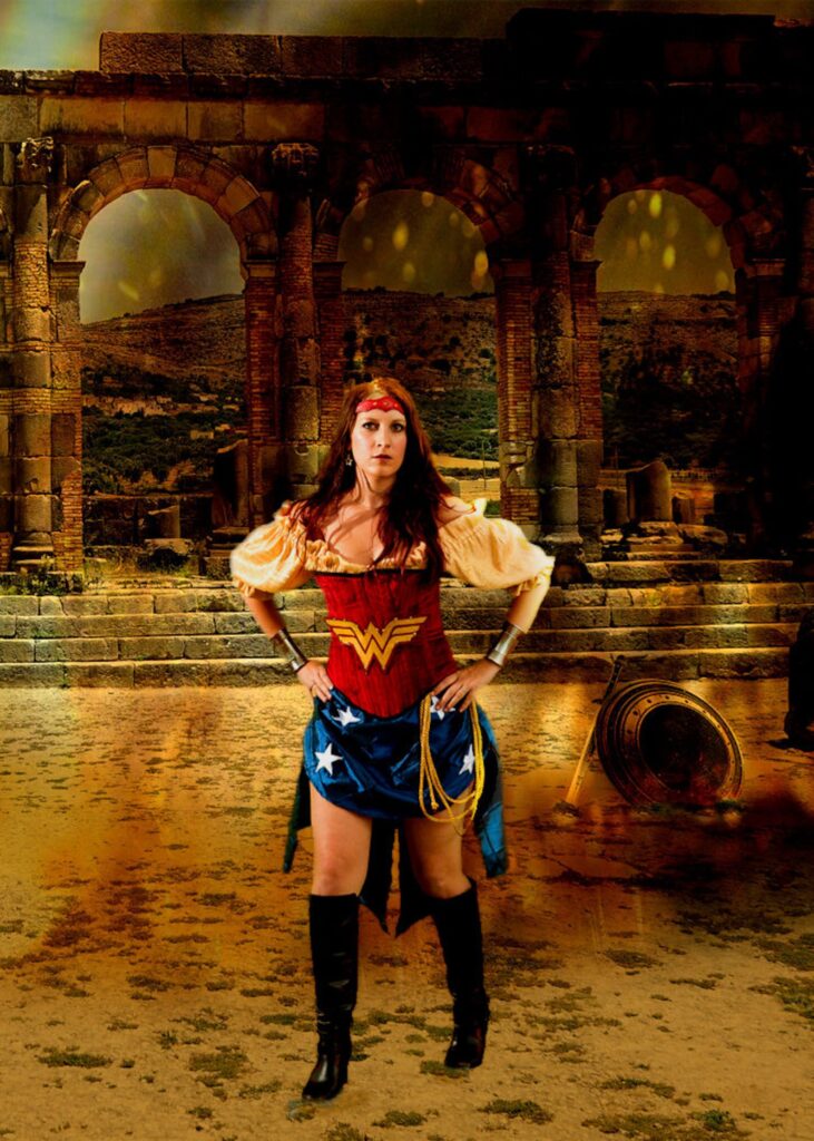 Eco Friendly Halloween Costume Wonder Woman
