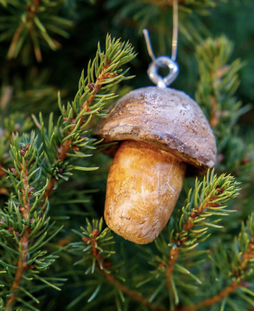 Eco Friendly Ornaments - Mushrooms