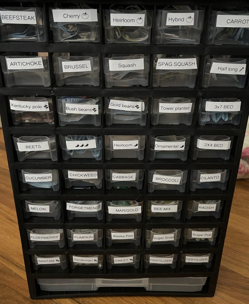 Store Seeds - Mini Drawers