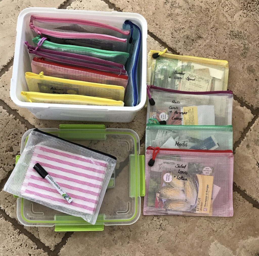 How To Organize & Store Garden Seeds Using A Photo Storage Box