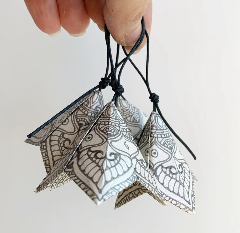 Eco Ornament - Paper gift tag and ornament